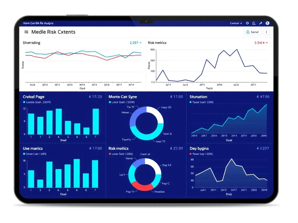 Módulo de análisis de riesgo con simulaciones de cartera